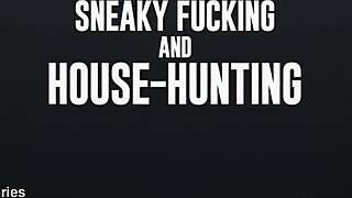 hey quincy roee sneaks a quick interracial doggystyle fuck while house hunting