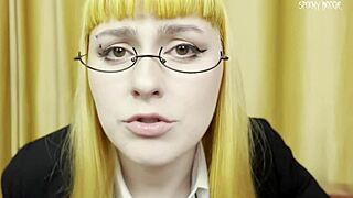 nurse pegs patient prostate massage strapon domination medical roleplay