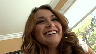 Allie Haze Rides Stepdad's Monster Cock Cowgirl Style
