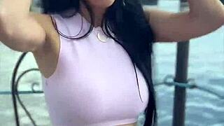 prague date turns steamy with clea gaultier riding huge cock cowgirl 😍🔥💦