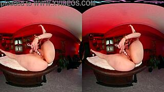 VRAllure Redhead's Anal Masturbation Toy Scene POV