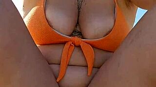 Flashing Tits Beach Buy Attempt