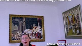 Experienced British Milf Fingers Hairy Arabian Princess Pussy