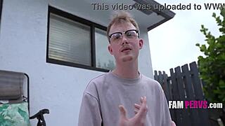 Step Moms Pierced Knockers Shock In Pool Taboo Flash!