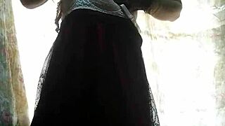 Lady Alice's wild compilation huge dildo deep anal in lingerie heels