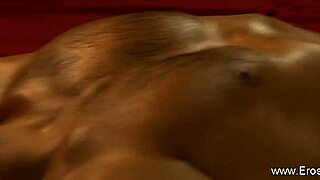 Brunette Milf Couple Gropes in Hood with Prostate Handjob Touch