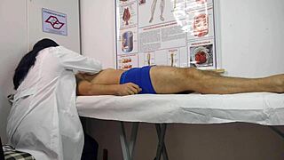my cock got hard right in front of the sexy nurse uniform