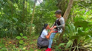 petite mexican amateur fucks stranger publicly in uniform