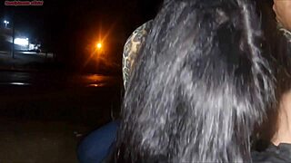 bus slut deepthroats monster cock in public flash