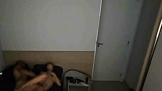 woke up horny and fucked the roommate bent over doggystyle