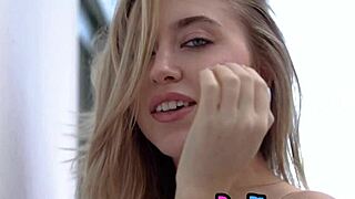 Weronika Wabia's Passionate Lingerie Poses Bare Small Tits