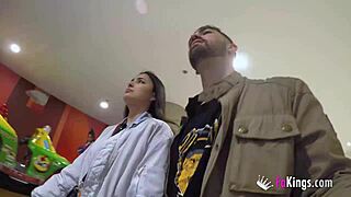 Sneaky Doggystyle Fuck In Mall With Nuria Millan