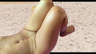 oops preview leaked hot beach voyeurs agarabas shaking big natural tits