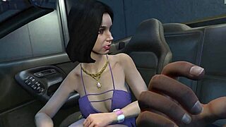 franklin calls up a hot hooker for car fun 🚗💋