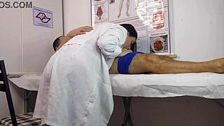 my cock got hard right in front of the sexy nurse uniform