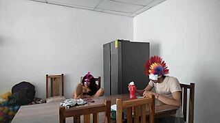 Sensual Latina Maid Gropes Natural Tits Flirts Dildo Teasing Blind Man