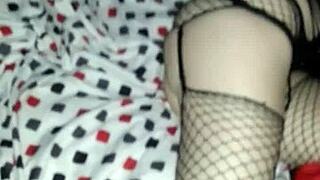 cheating wife jackie whitney takes messy bbc creampie while hubby's gone