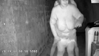 hidden cam catches her wild alley fuck session 😈🍑💦