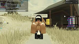 yo, ebony nun bent over for deepthroat doggystyle assfuck