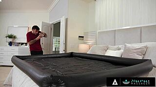 ameena green's slippery nuru massage cumshot gift 😏💦