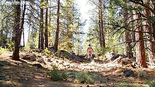 Hey, watch me hike naked up sheer hill trails