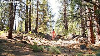 Hey, watch me hike naked up sheer hill trails