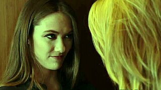 Bound teen lesbian moans as she's eaten out intensely