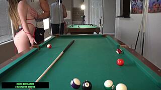 kinsley kane's tight teen pussy slammed hard on pool table 😩💦