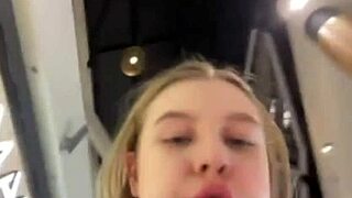 wanna watch her get pounded doggystyle outdoors extremely hard?