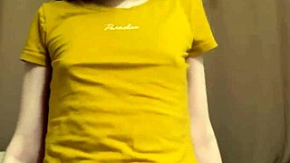i can't stop watching juliaveil's sexy tiktok dances teasing small tits in fishnets miniskirt panties