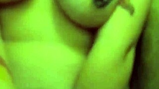 playing with my huge natural tits and dripping wet pink pussy