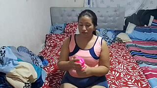 came home from gym ended up fucked hard with huge creampie in tight pussy hope not pregnant