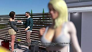 Interracial old man cuckolds young wife with rough outdoor big cock pounding