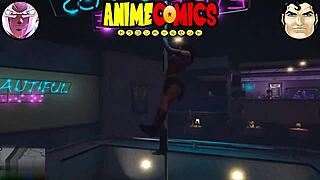 Wonder Woman prostitute delivers raw comic fuck