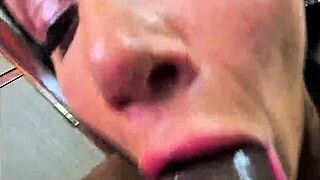 suck monster bbc till balloons burst in group tease