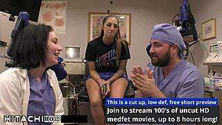 Doctor slaps lesbian patient hitachi orgasms stefania mafra