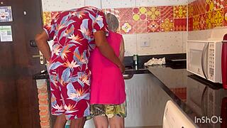 horny old maid prostitute seduces for public outdoor see through milf pounding