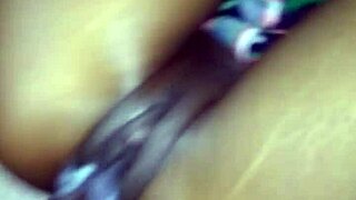Creamy pussy for the ebony hooker slut