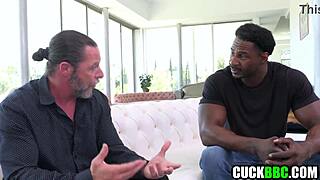 Cuckold Watches Black Buddy Pound Horny Wife Doggystyle