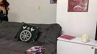 Curvy Latina Babysitter Gives In To Temptation