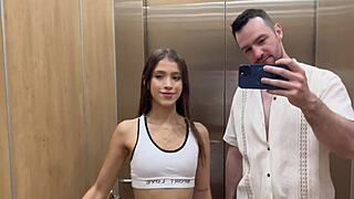 skinny latina sofia smith's wild sex shop adventure