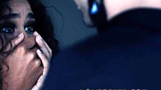 cheating ebony milf has a secret affair