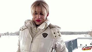 Czech Mature Laura Crystal's Raw No-Condom Anal Pickup Casting