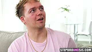 look alike stepsisters fighting over a cock