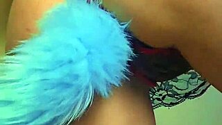 Sexy latina housewife dances in thong anal plug then vibrates pussy