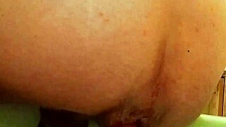 smashed anal after fisting with natural lube