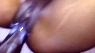 Creamy pussy for the ebony hooker slut