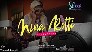 Nina Rotti Solo Anal Toy Masturbation Tease Session