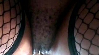 athletic black couple enjoys passionate bareback sex view