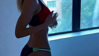 Slutty NSFW Instagram AI Model Strips Athletically